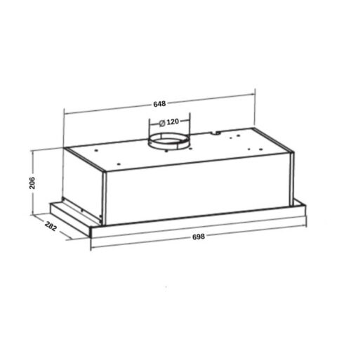 kich thuoc may hut mui am tu grandx gx h70f58b