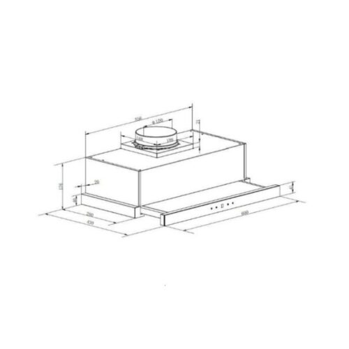 kich thuoc may hut mui am tu grandx gx h70f72b